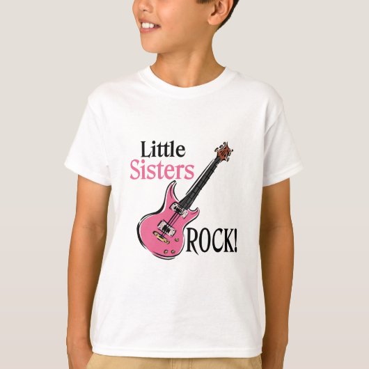 T-shirt Roche de petites soeurs (Devant)