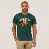 T-shirt Roche de pirate (canadienne) (Devant entier)