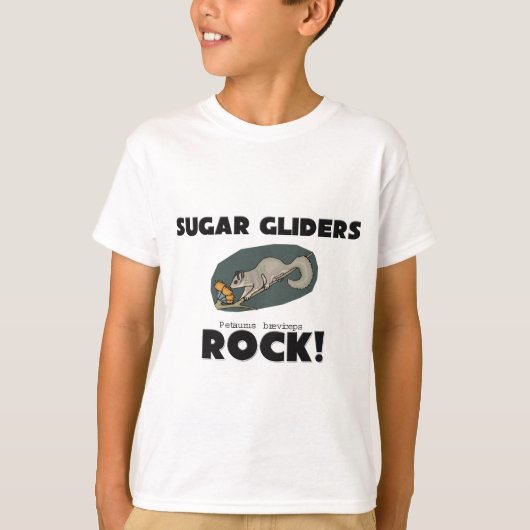 T-shirt Roche de planeurs de sucre (Devant)