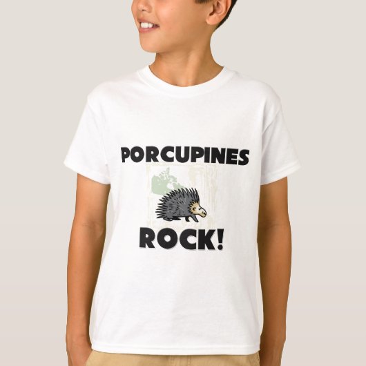 T-shirt Roche de porcs-épics (Devant)
