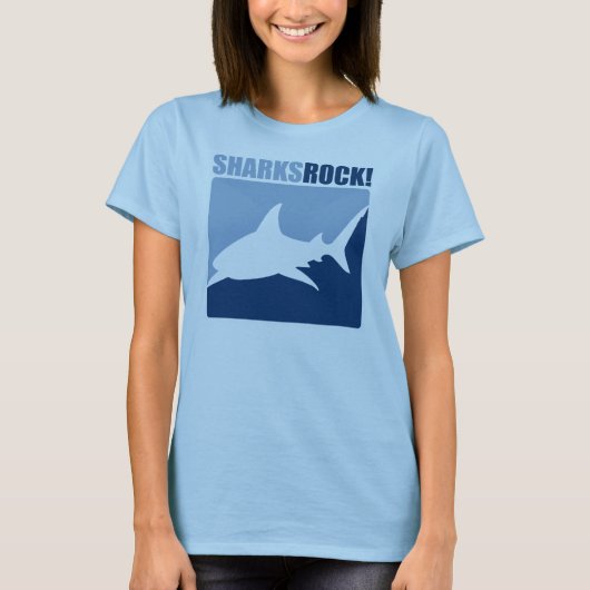 T-shirt Roche de requins (Devant)