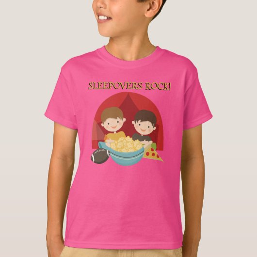 T-shirt Roche de Sleepovers (Devant)