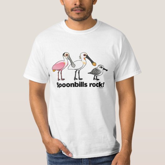 T-shirt Roche de spatules ! (Devant)