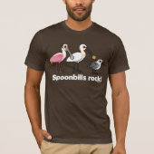 T-shirt Roche de spatules ! (Devant)