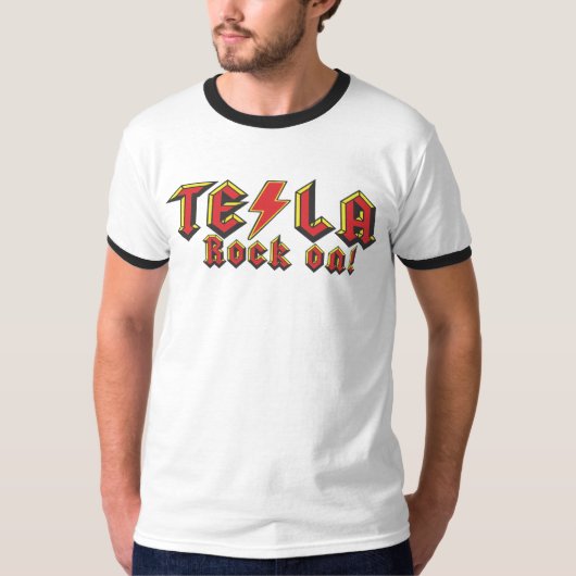 T-shirt Roche de Tesla (Devant)
