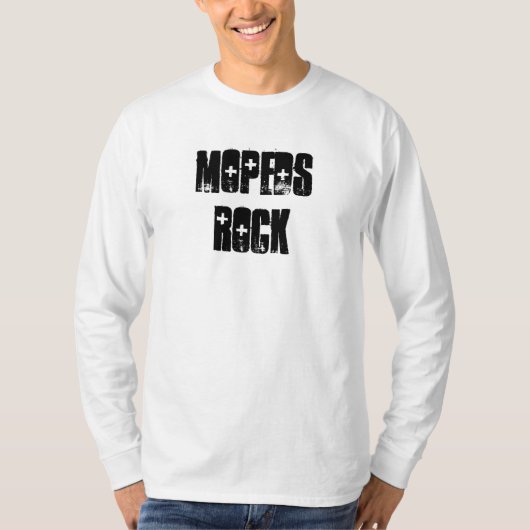 T-shirt Roche de vélomoteurs (Devant)