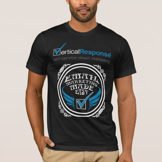 T-shirt Roche de VerticalResponse sur les hommes de (Devant)