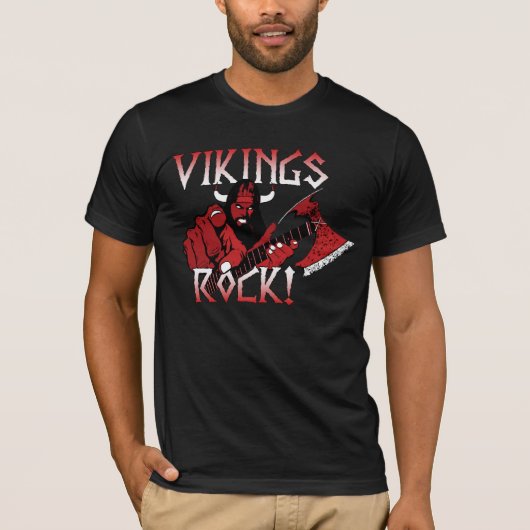 T-shirt Roche de Vikings ! Chemise (Devant)