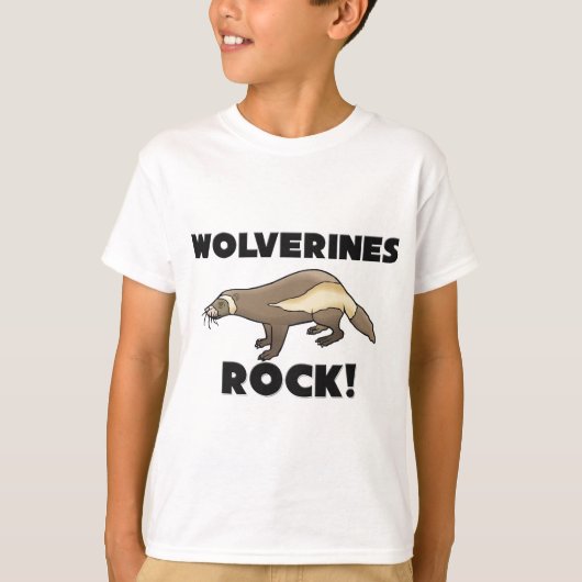 T-shirt Roche de Wolverines (Devant)