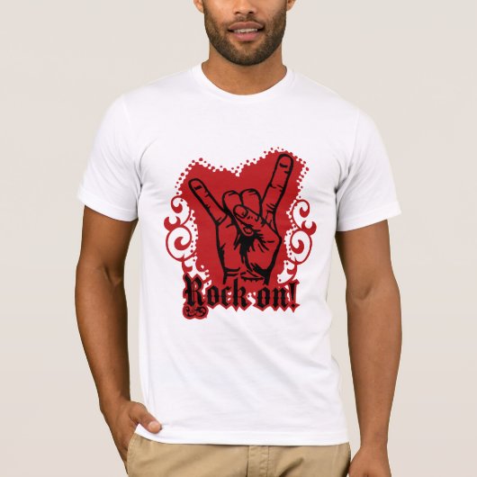 T-shirt Roche dessus (Devant)