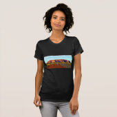 T-shirt Roche d'Uluru/Ayers - Australie (Devant entier)