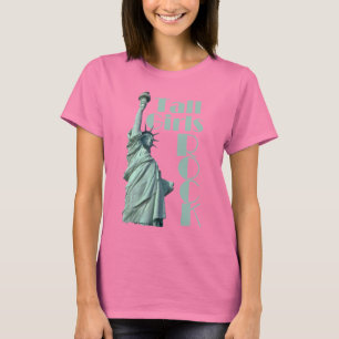 T-shirt ROCHE grande de filles (foncée)