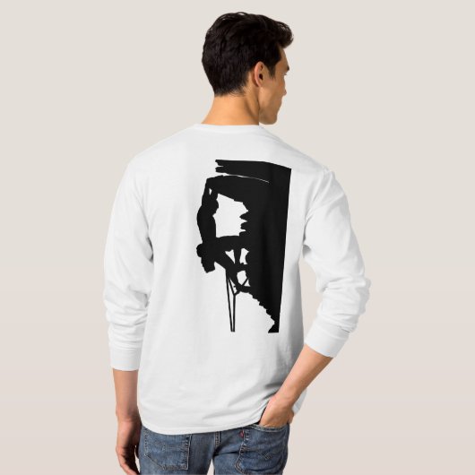 T-shirt Roche montant Microfiber Longsleeve (Dos entier)