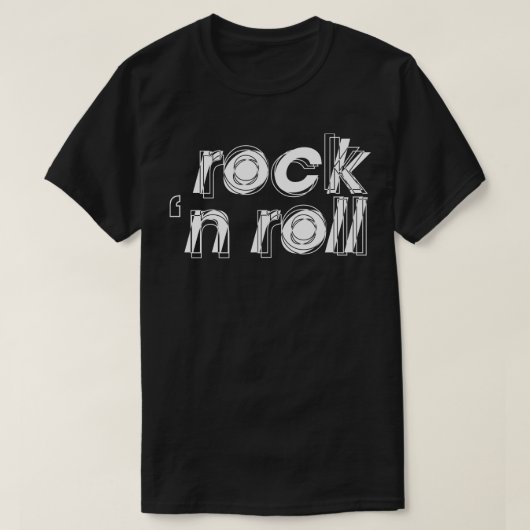 T-shirt roche n rouleau 12 (Design devant)
