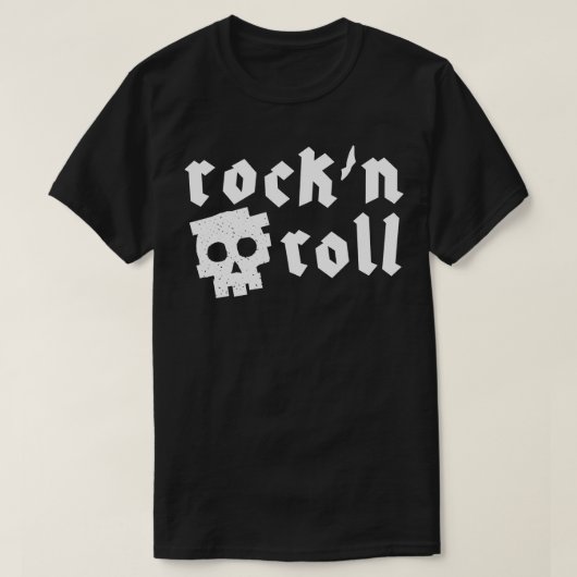 T-shirt roche n rouleau conception 1 (Design devant)