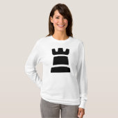 T-shirt Roche noire (Devant entier)
