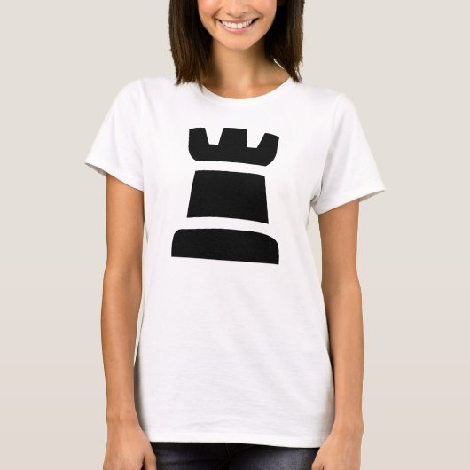 T-shirt Roche noire (Devant)