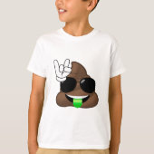 T-shirt Roche sur la dunette d'Emoji (Devant)
