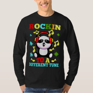 T-shirt Rocher À Une Sensibilisation sur l'autisme De Tune