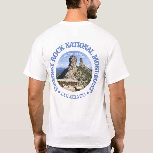 T-shirt Rocher de Chimney (NM) (Dos)