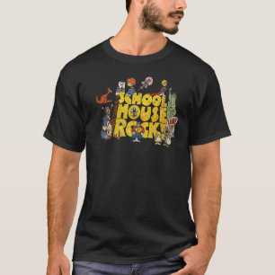 T-shirt Rocher de l'école vintage Retro 1973