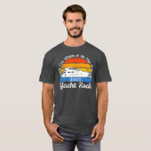 T-shirt Rocher de Yacht Retro (Devant entier)