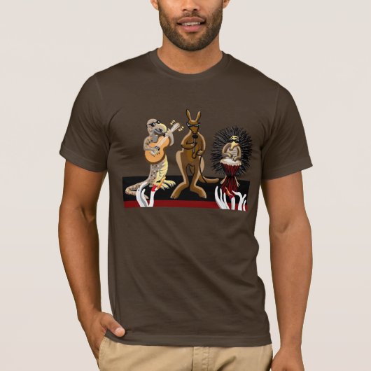 T-shirt Rocher En Bas (Devant)