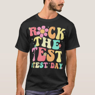 T-shirt Rocher Le Jour De Test Tests Apprentissage Motivat