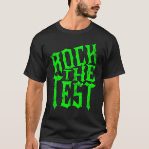 T-shirt Rocher Le Jour De Test Tests Apprentissage Motivat