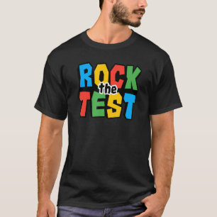 T-shirt Rocher Le Jour De Test Tests Apprentissage Motivat