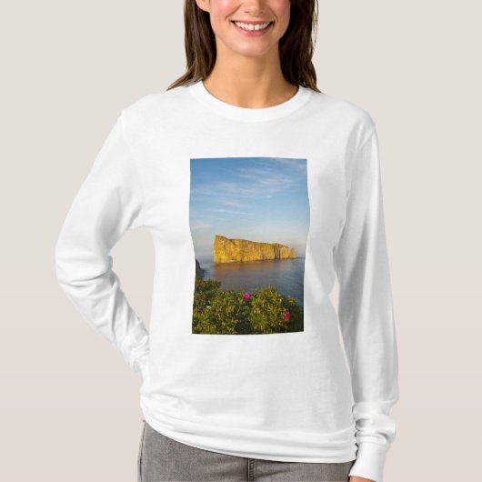 T-shirt Rocher Perce (Rocher Percé), Québec, Canada. (Devant)