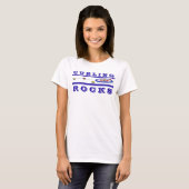 T-shirt Rochers de curling (Devant entier)