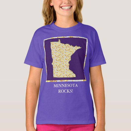 T-SHIRT ROCHERS DE MINNESOTA (Devant)