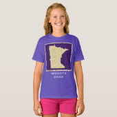 T-SHIRT ROCHERS DE MINNESOTA (Devant entier)