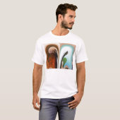 T-shirt Rochers et eau (Devant entier)