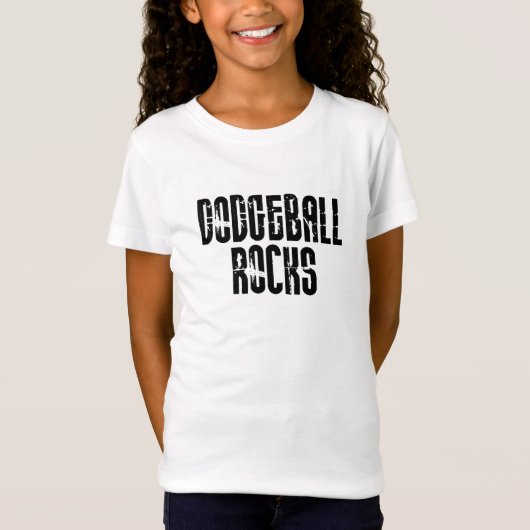 T-Shirt Roches de Dodgeball (Devant)