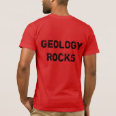 T-shirt Roches de géologie ! (Dos)