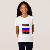 T-Shirt Roches de la Russie (Devant entier)