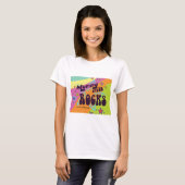 T-shirt Roches de lait de maman (Devant entier)