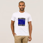 T-shirt Roches de l'Alaska (Devant entier)