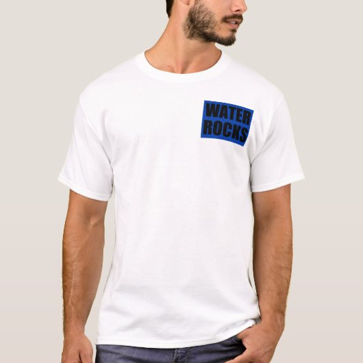 T-shirt Roches de l'eau (Devant)