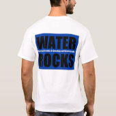 T-shirt Roches de l'eau (Dos)