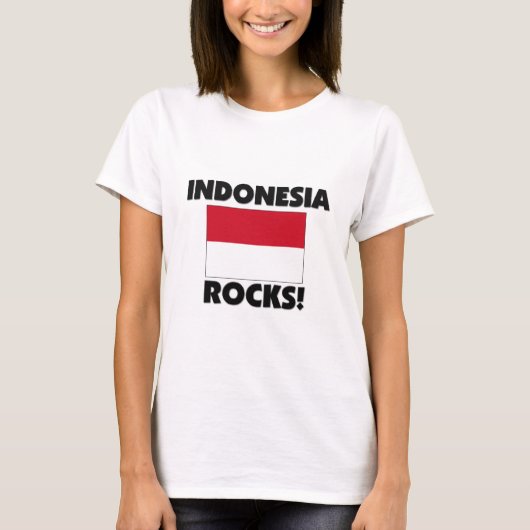 T-shirt Roches de l'Indonésie (Devant)