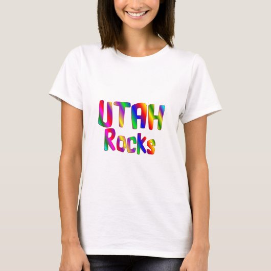 T-shirt Roches de l'Utah (Devant)