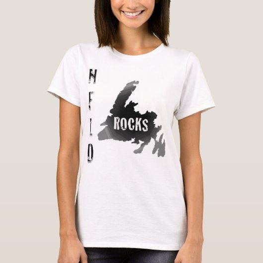 T-shirt Roches de Nfld (Devant)