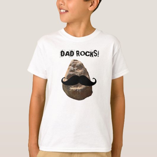 T-SHIRT ROCHES DE PAPA ! (Devant)