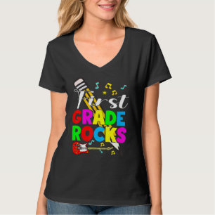 T-shirt Roches De Première Année Heureux Premier Jour Reto