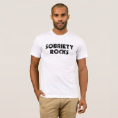 T-shirt Roches de sobriété (Devant entier)