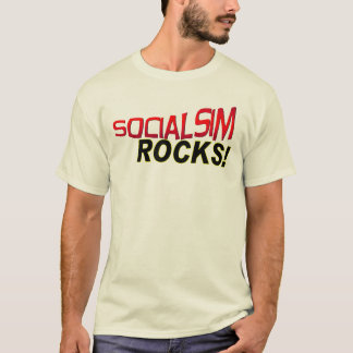 T-shirt roches de socialisme