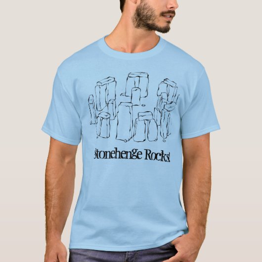 T-shirt Roches de Stonehenge (Devant)